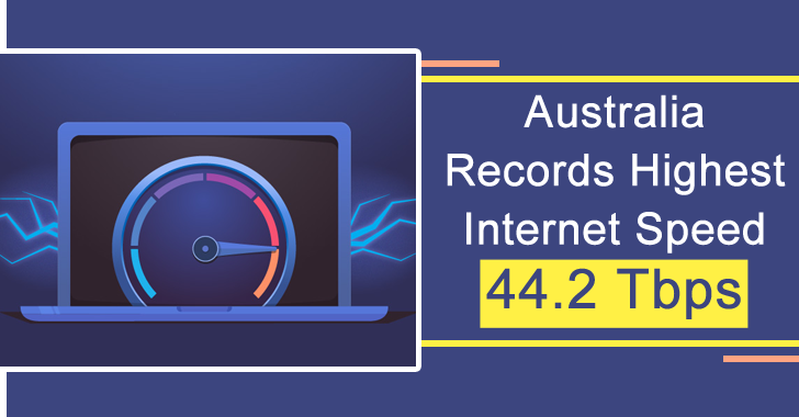 Australia Records Highest Internet Speed Ever with 44.2 Tbps – Download 1000 HD Movies With in a Seconds